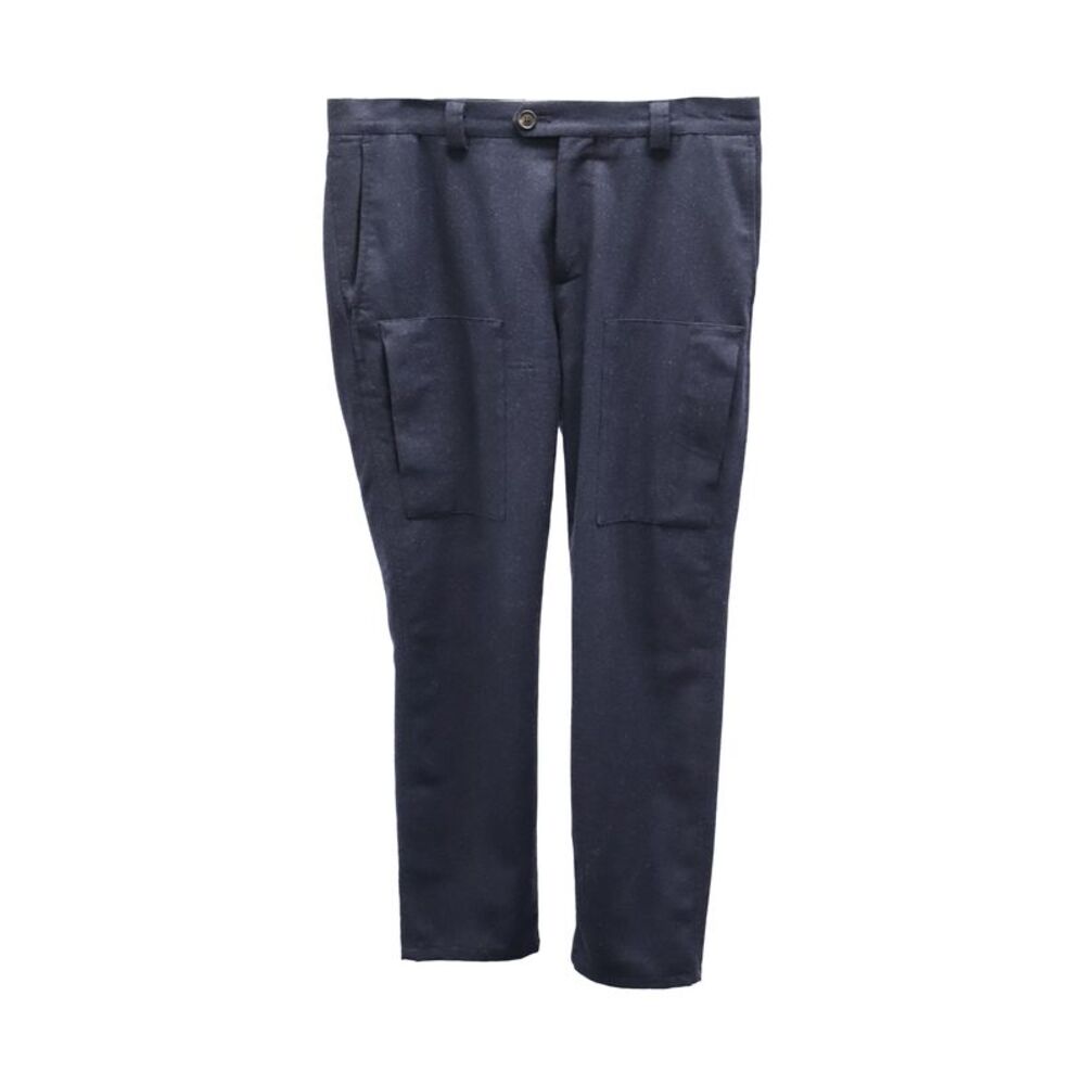 Brunello Cucinelli Navy Blue Chinos
